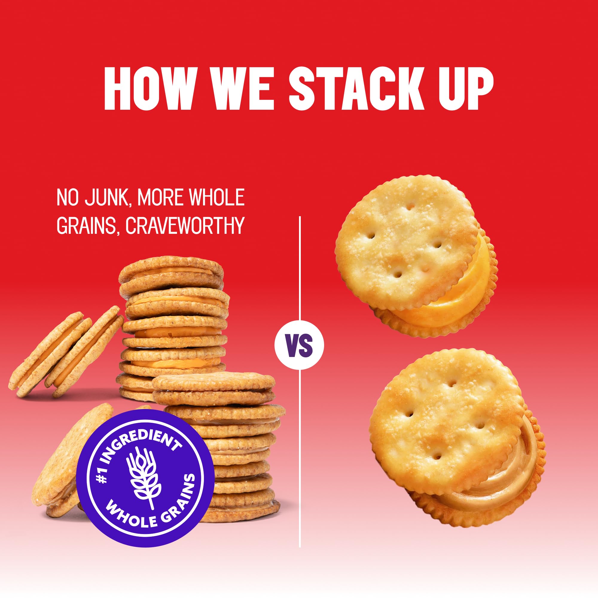 MAVERICKS cracker texture detail highlighting whole grain crispness