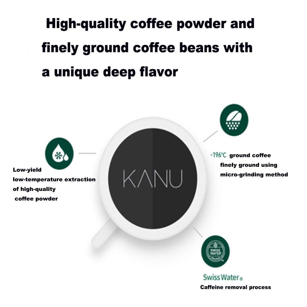 Maxim KANU sachet close-up revealing 0.9 g stick detail and easy single-serve benefit
