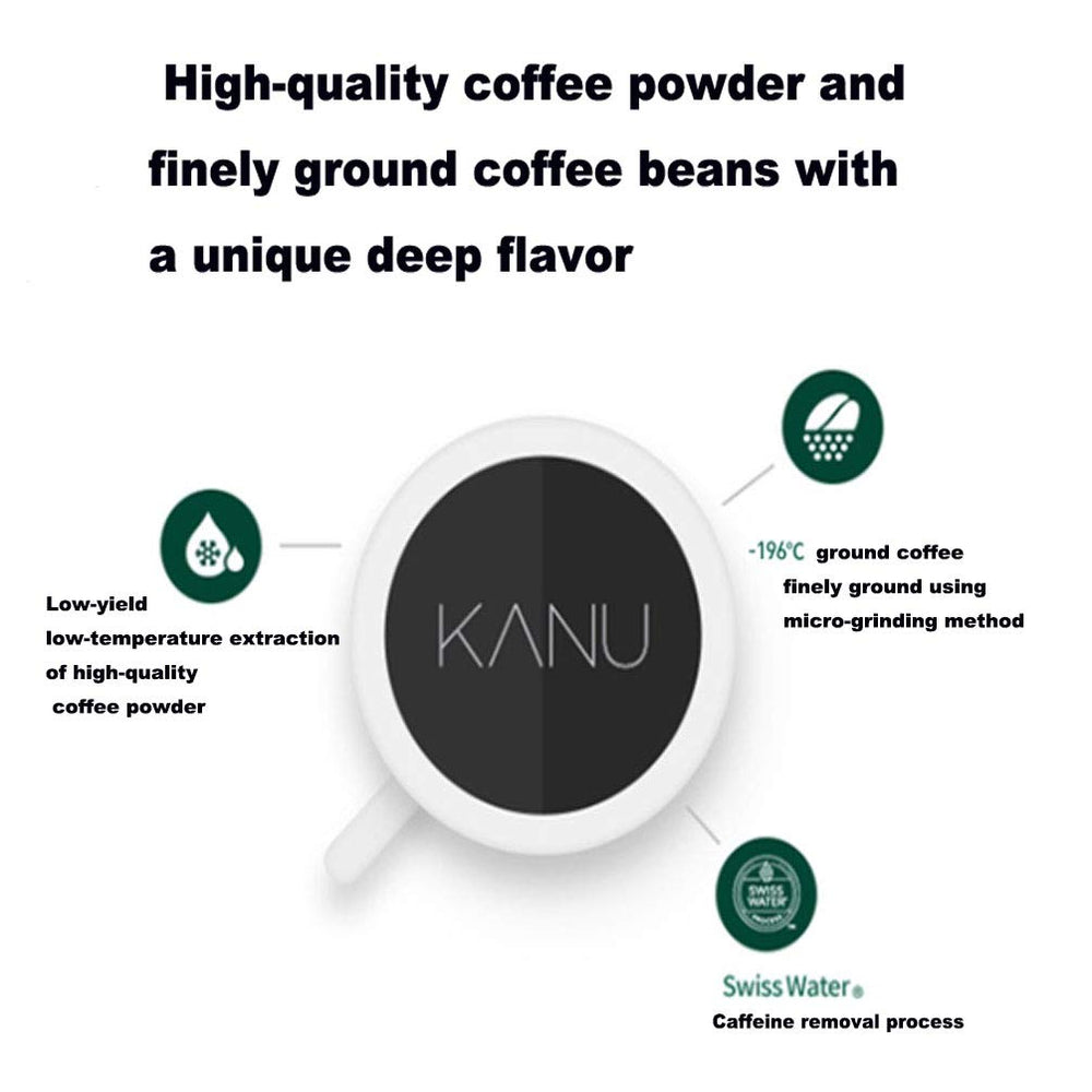 Maxim KANU sachet close-up revealing 0.9 g stick detail and easy single-serve benefit