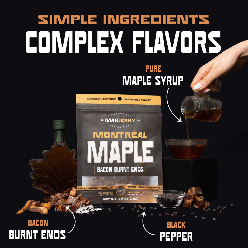 MAXJERKY pieces used as recipe topping adding savory protein boost