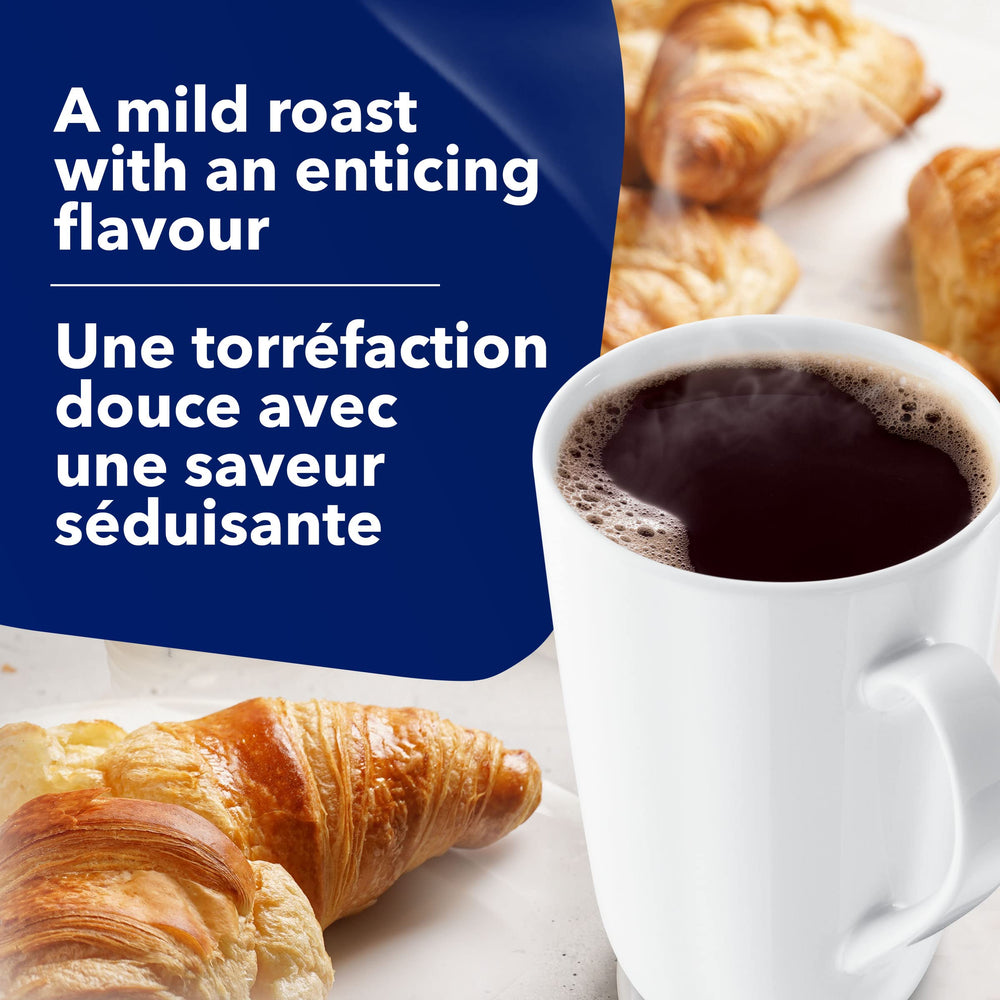 MAXWELL HOUSE label and nutrition panel showing ingredients and import info
