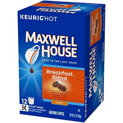 MAXWELL HOUSE pod texture and side view, demonstrates durable pod construction