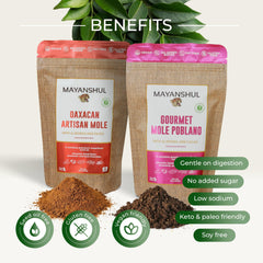 MAYANSHUL prepared mole sauce in a bowl illustrating glossy consistency and ready-to-serve appeal