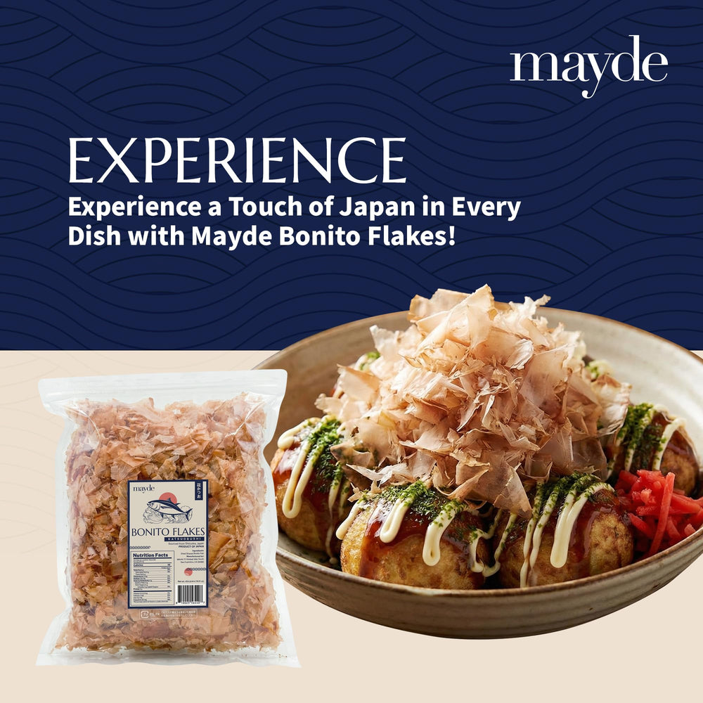 Mayde flakes in a modern kitchen scene suggesting everyday use and culinary versatility benefit