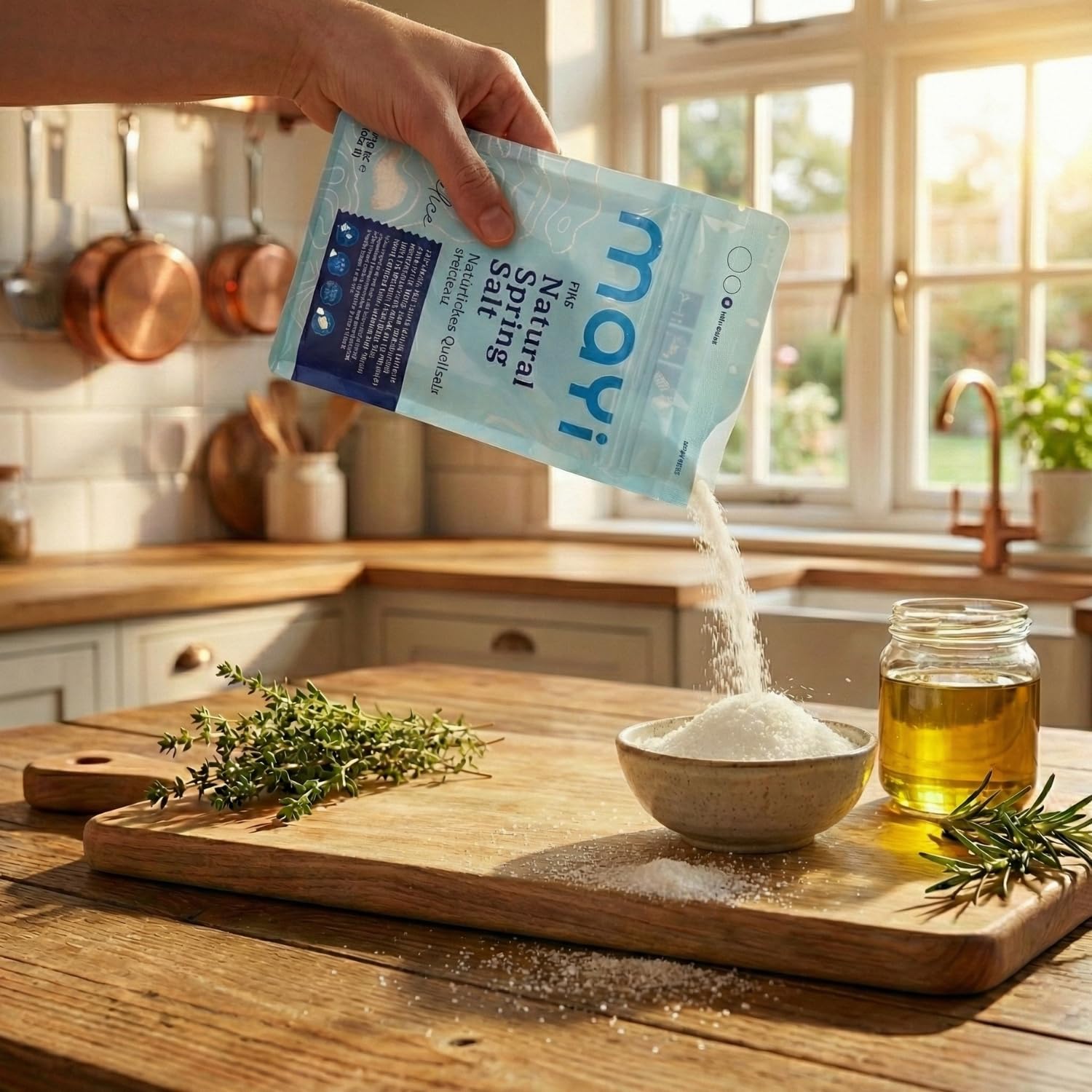 MAYİ label with kosher and lab certificate highlighting verified purity