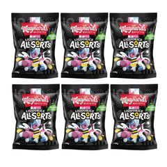 Maynards Bassetts front packaging showing colourful 130g bag and branding benefits