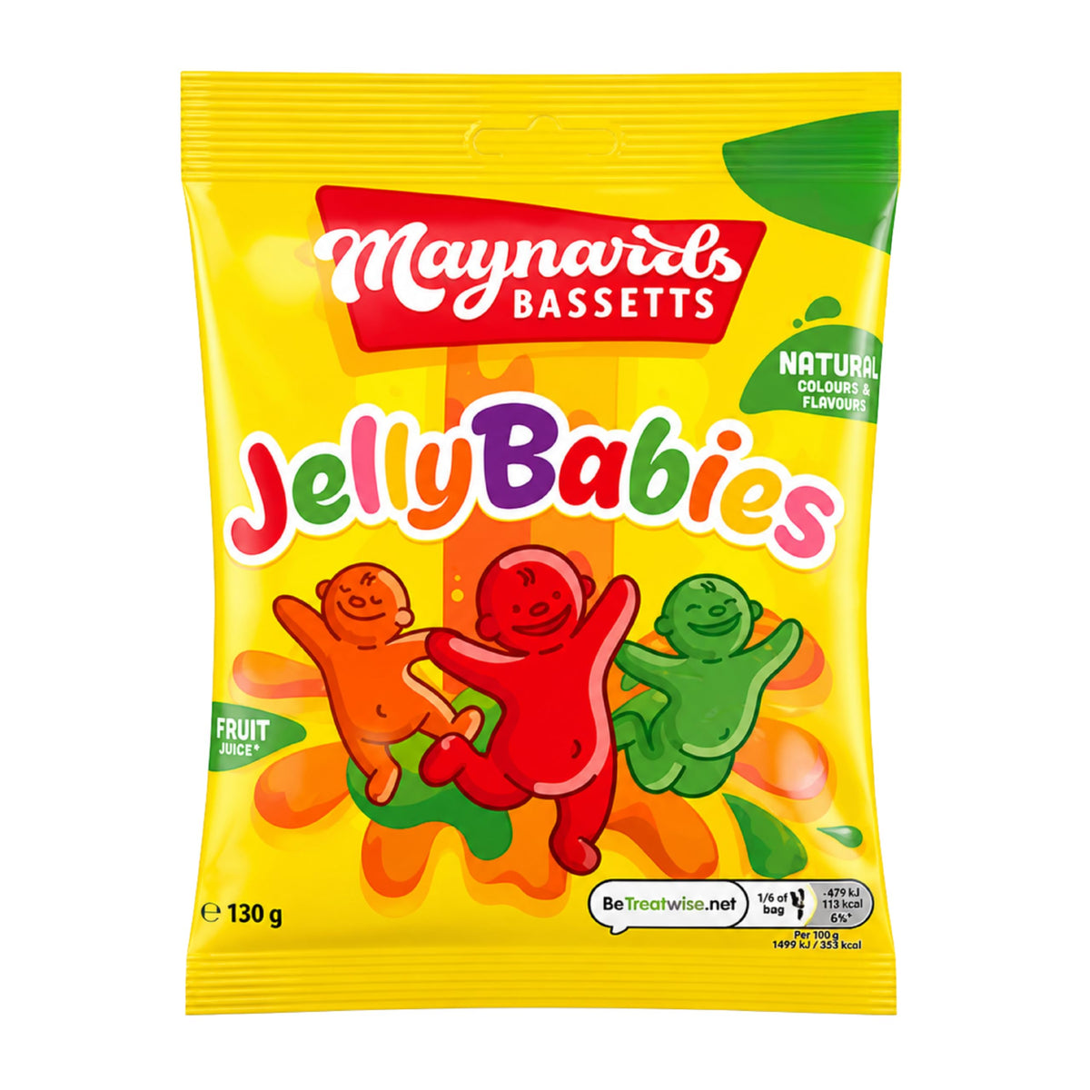Maynards Bassetts front packaging showing brand and colourful bags for easy recognition