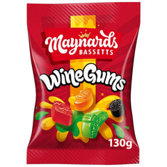 Maynards front packaging showing colourful bag and brand benefits