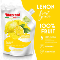 Mazzoni back label close-up showing nutrition and ingredient transparency benefit