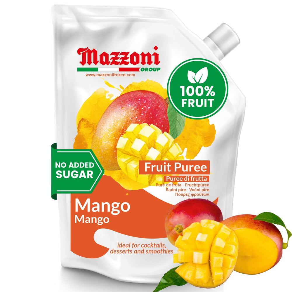 Mazzoni front packaging showing pouch and product name, highlights convenience