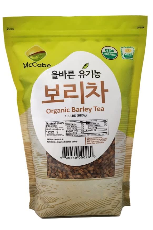 McCabe front packaging showing organic seal and product name, promotes trust