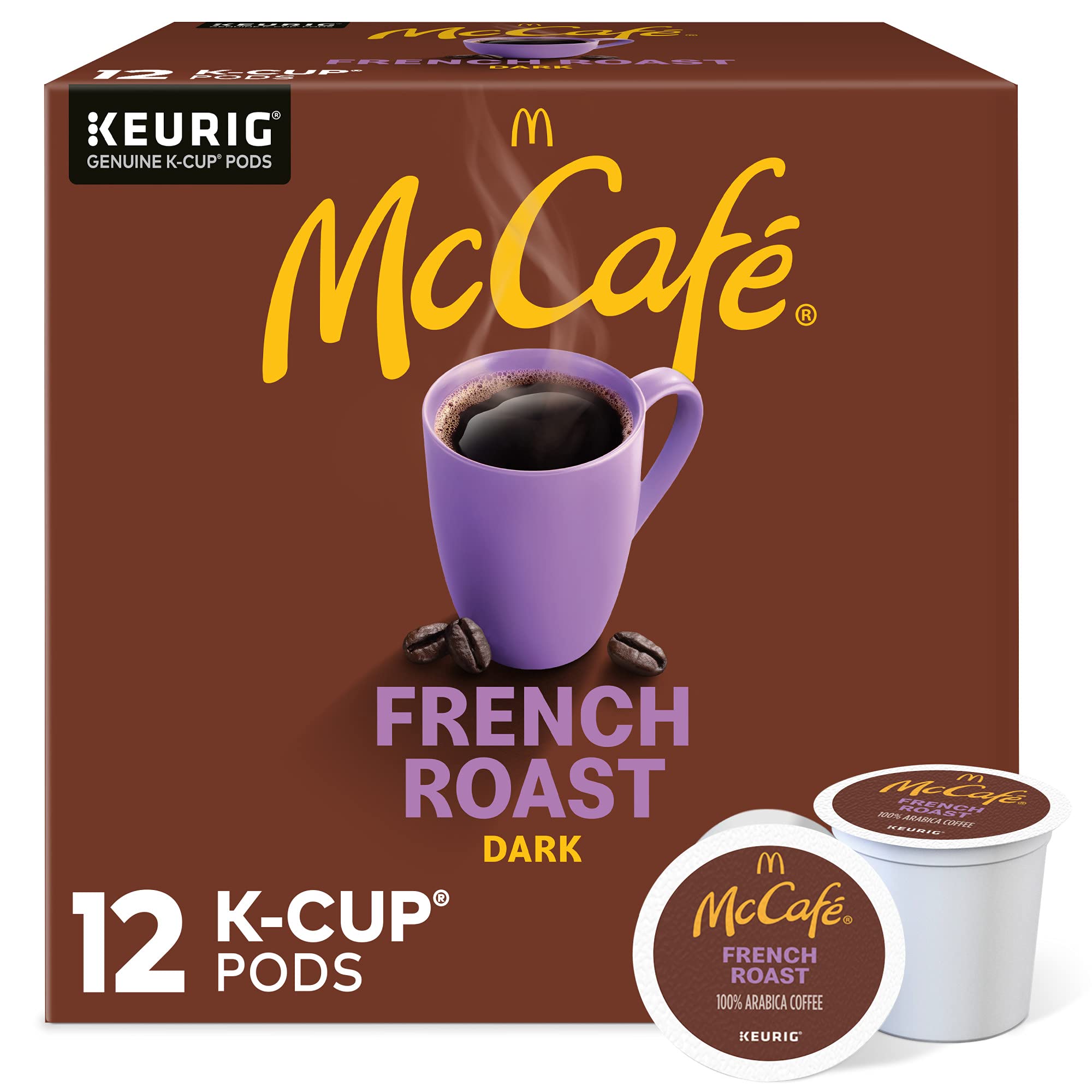 McCafe front packaging showing bold roast and convenience