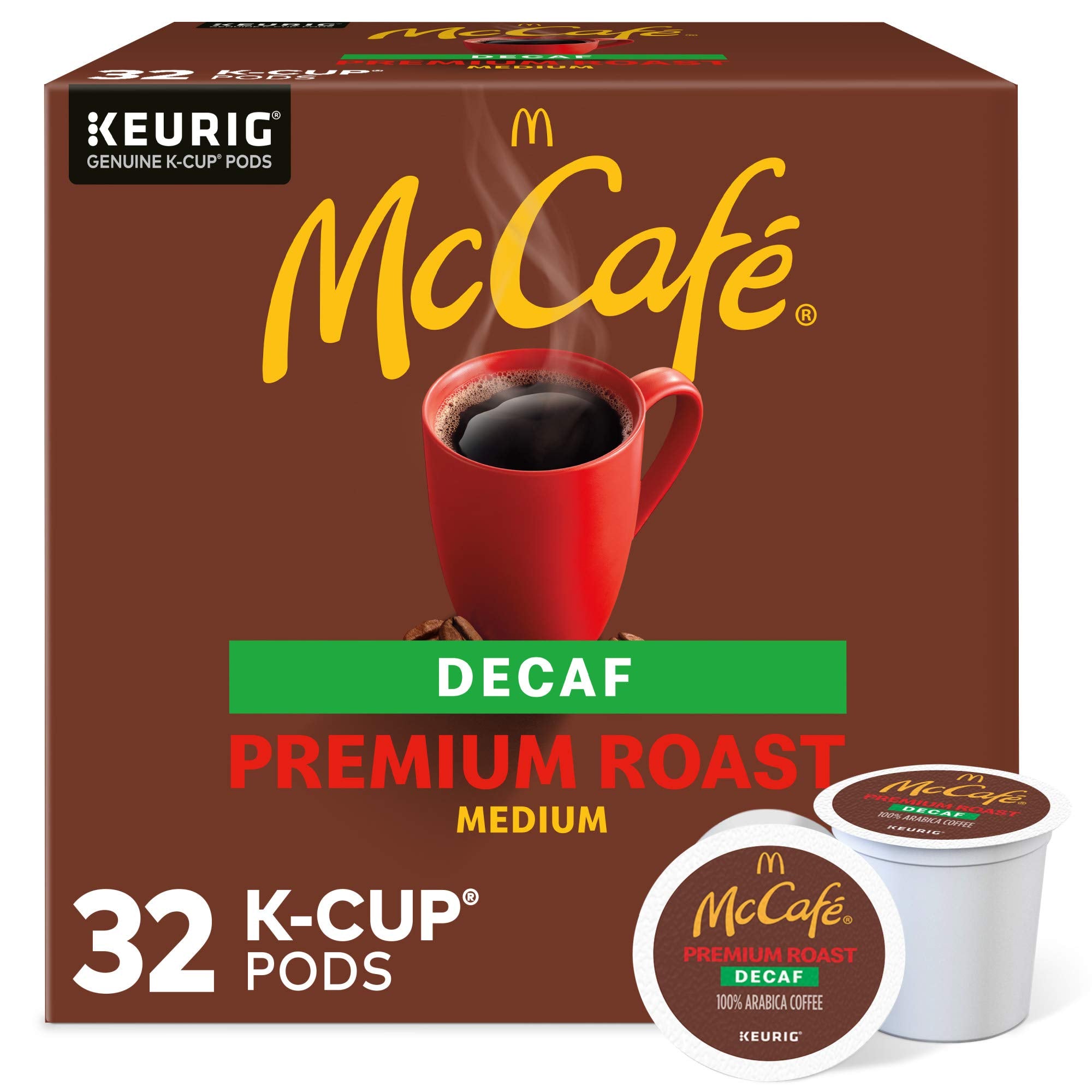 McCafé front packaging showing box and benefits for easy selection