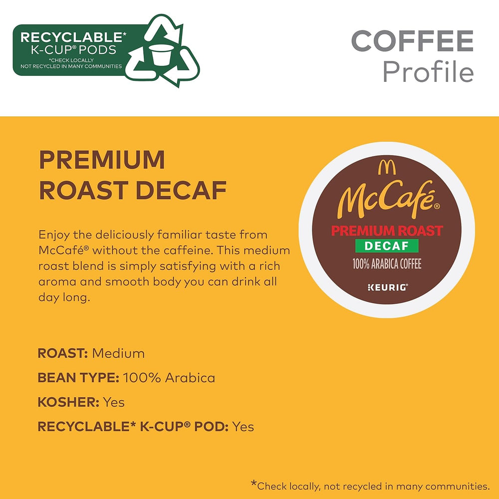 McCafe K-Cup in an office kitchen setting showing quick, reliable brewing