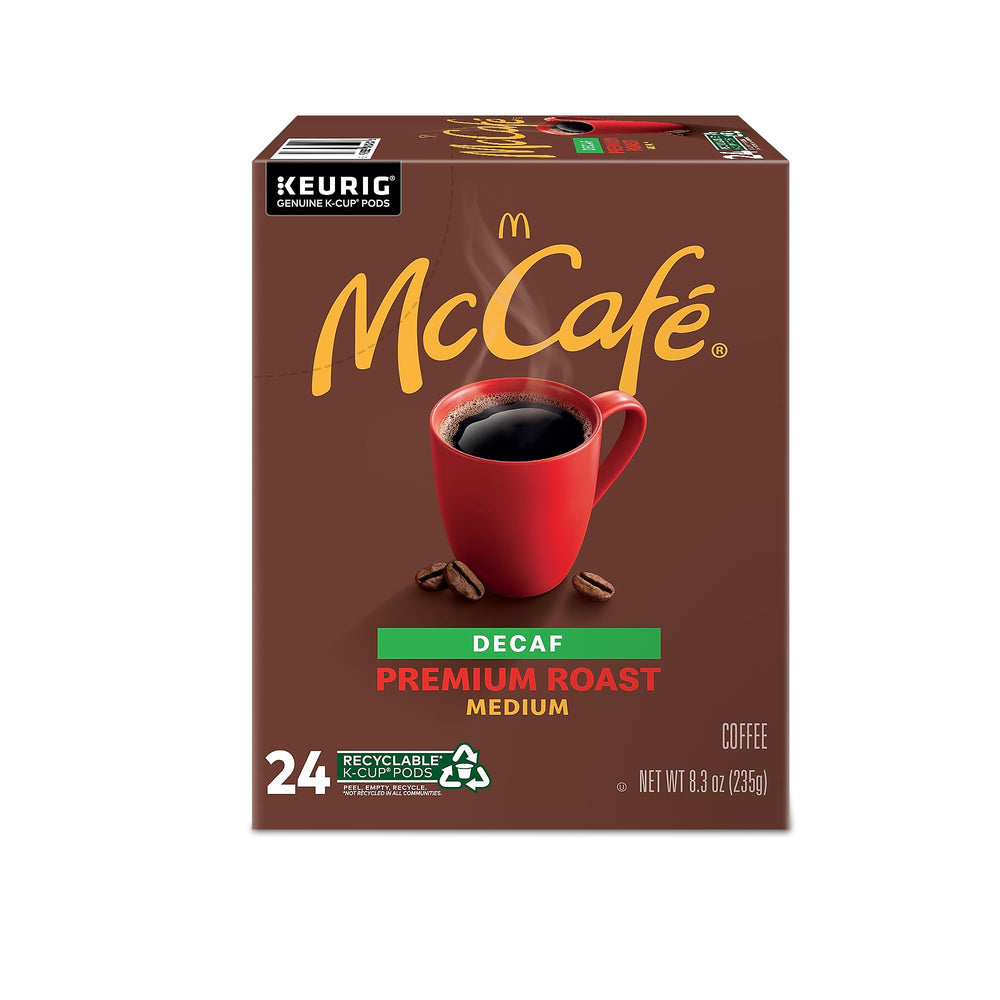 McCafe K-Cup pod top seal close-up preserving freshness for consistent flavor