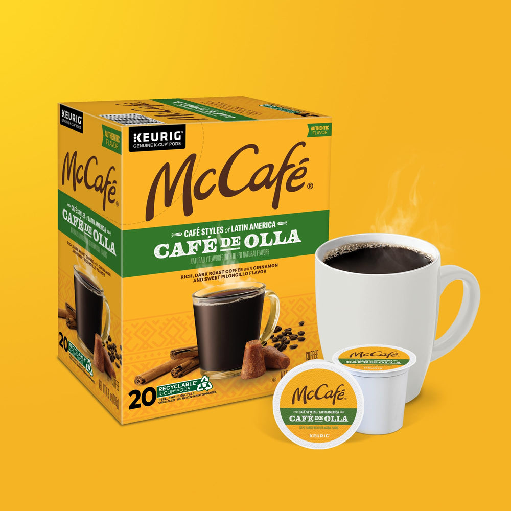 McCafé coffee on breakfast table showing comforting flavor for morning routines