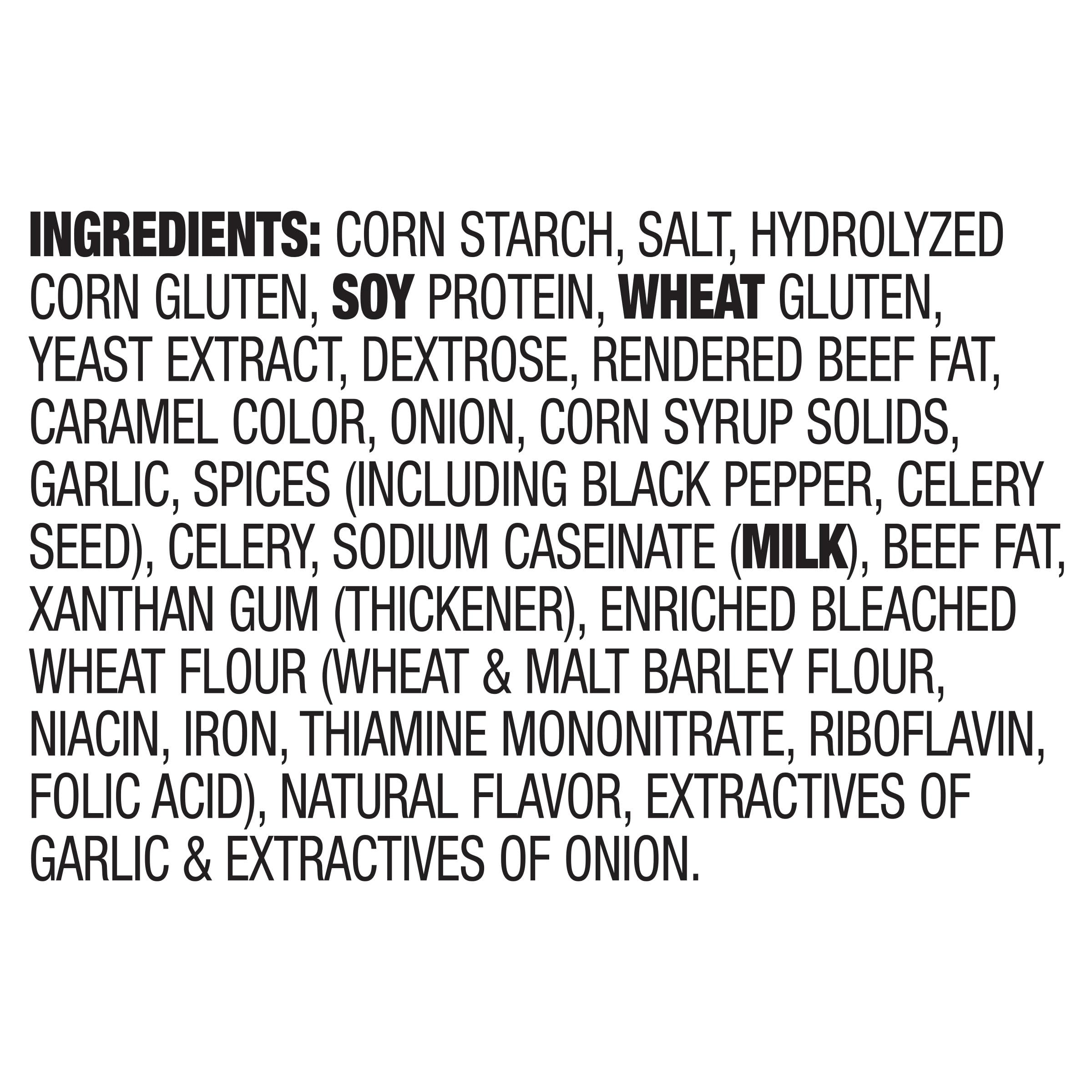 McCormick ingredient spoons with celery and garlic illustrating savory profile