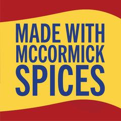 McCormick back label with nutrition and ingredients for quick reference