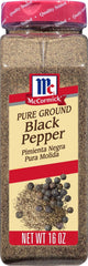 McCormick bottle front view showing label and size for pantry convenience