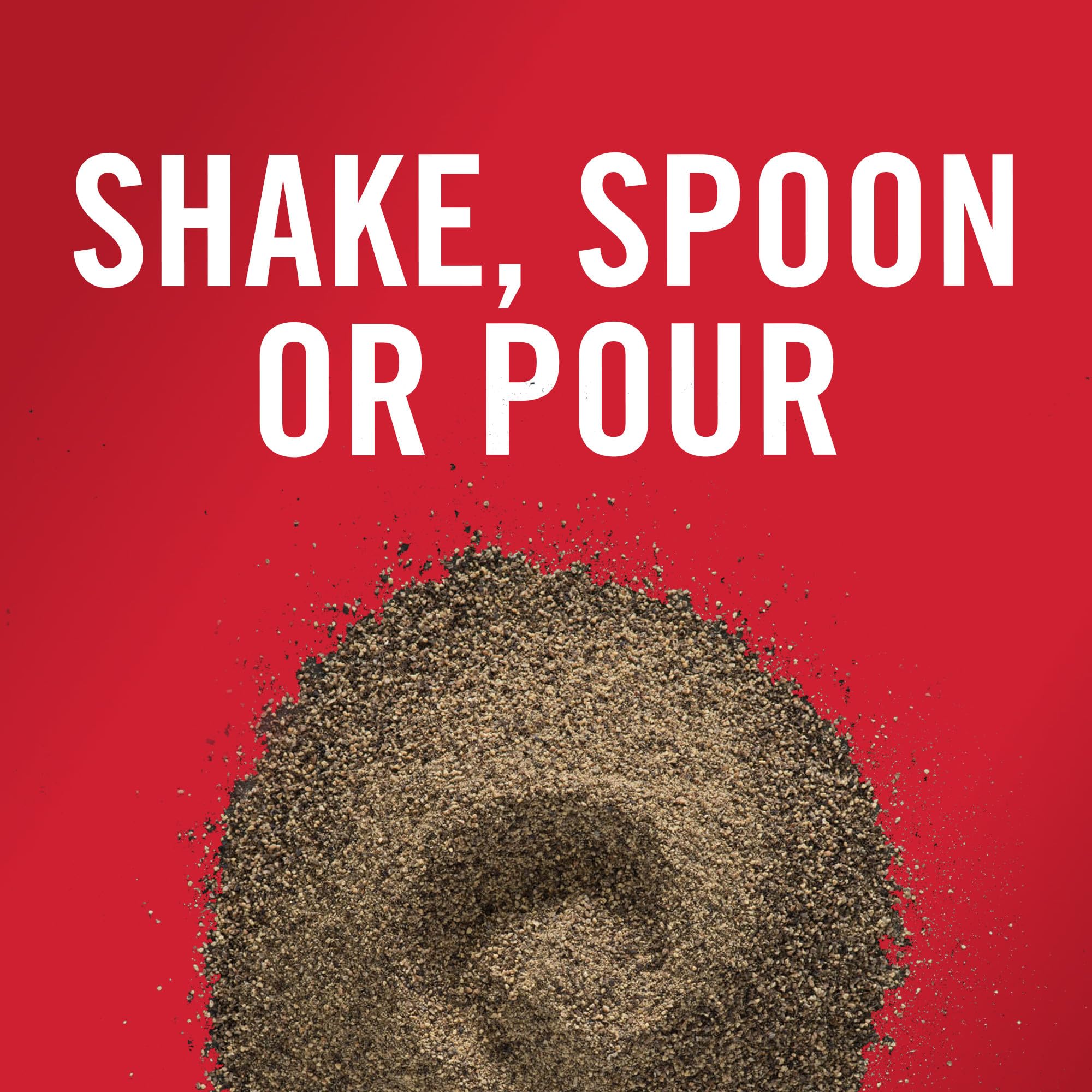 Cooked steak seasoned with McCormick pepper enhancing savory taste