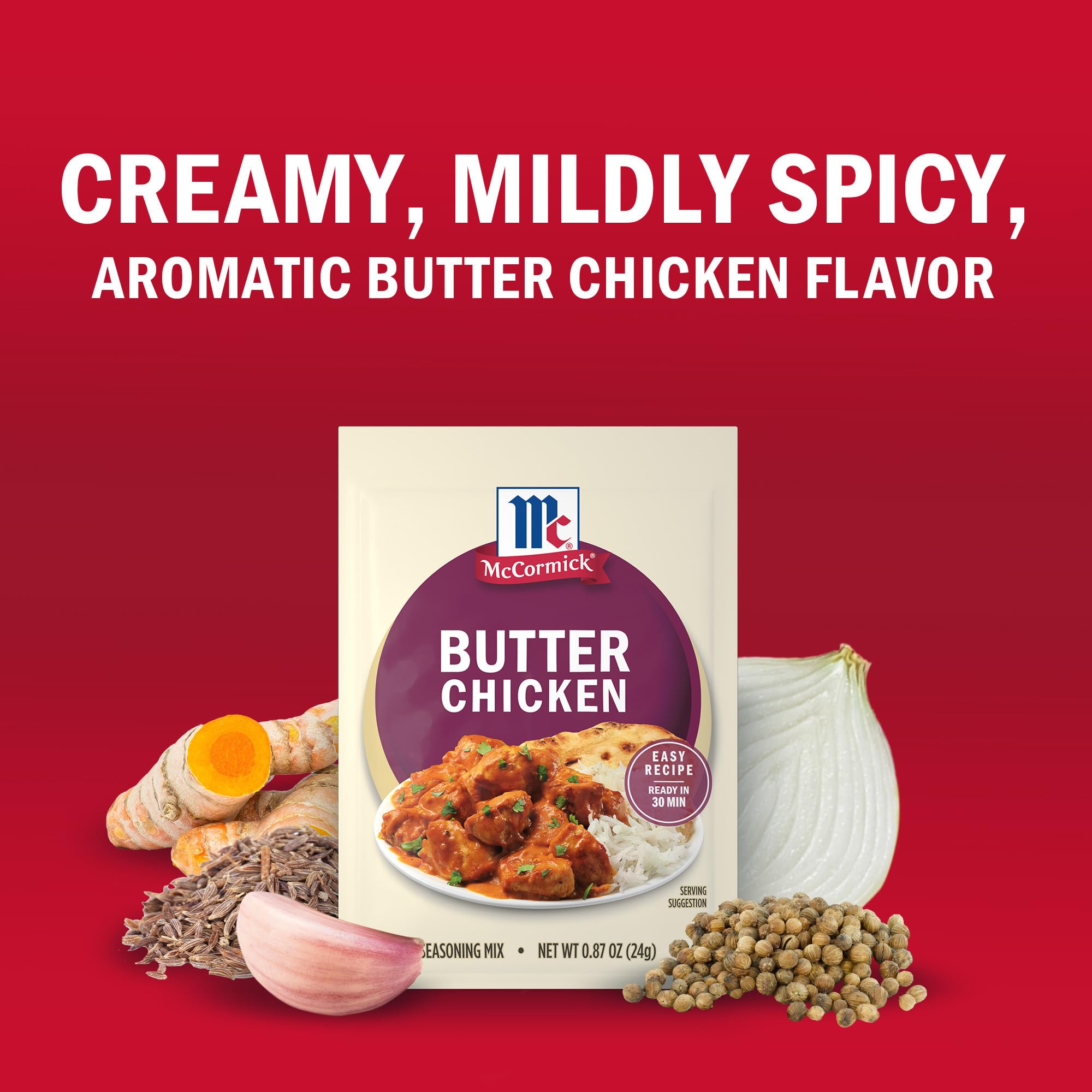 McCormick 12-pack displayed in pantry to show shelf-ready meal planning