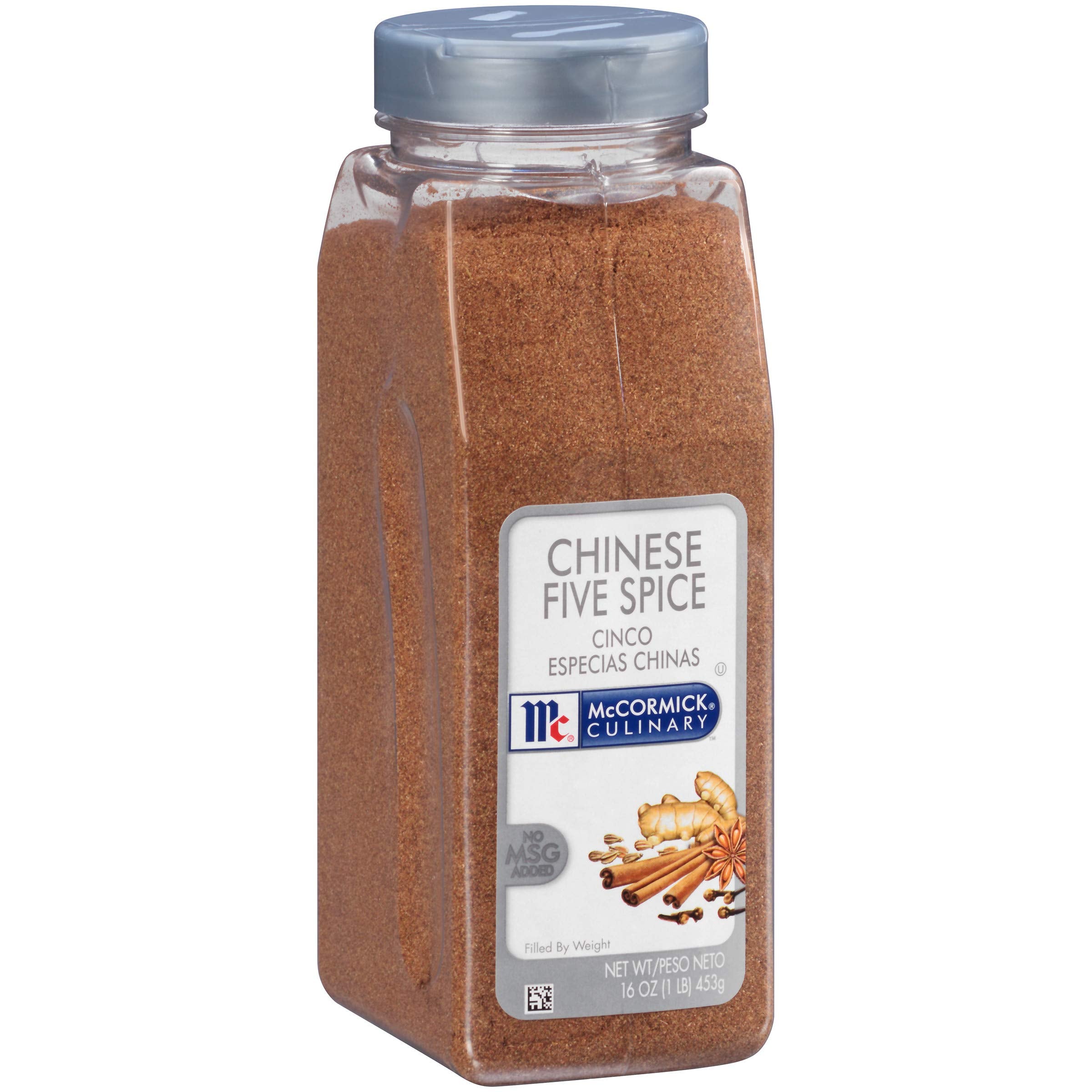 McCormick Culinary front label showing 16 oz container and product identity benefit of large supply