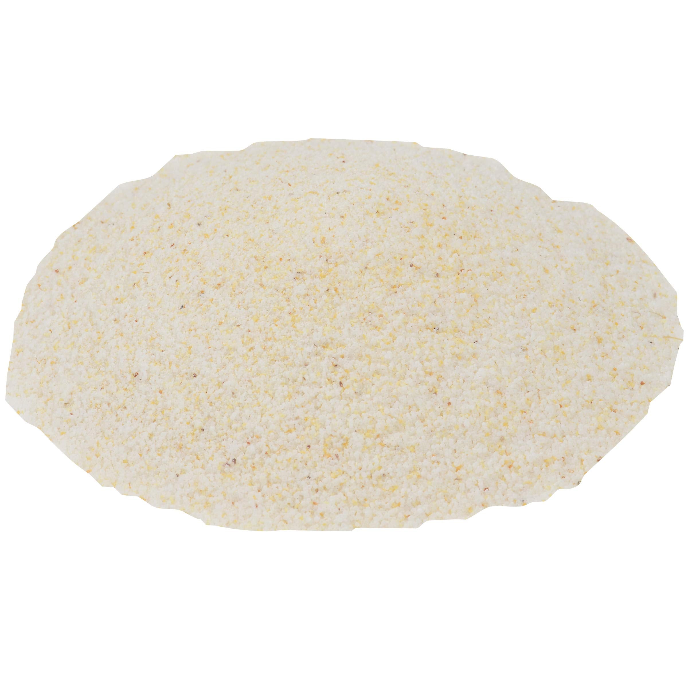 McCormick Culinary garlic salt next to measuring scale illustrating large bulk size