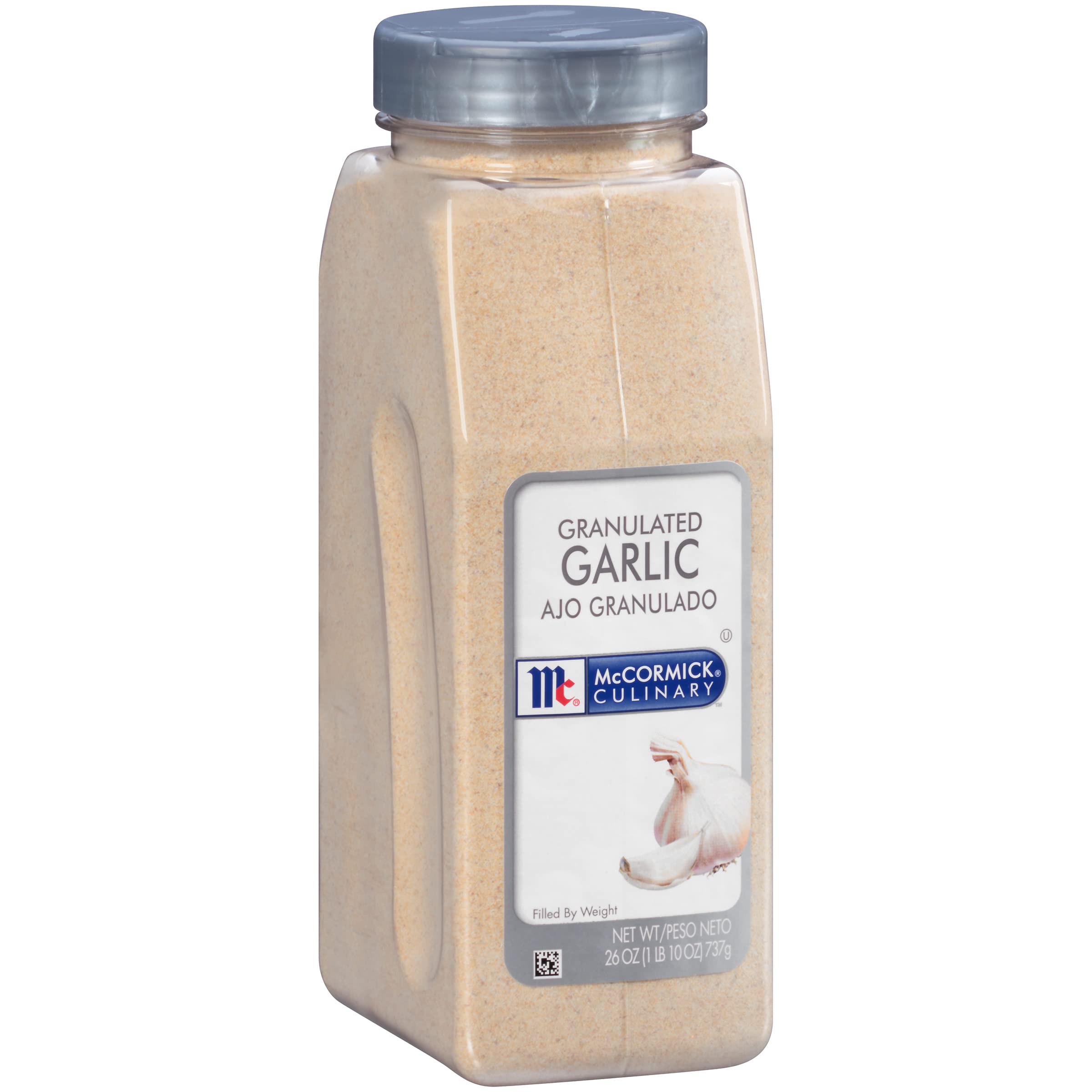 McCormick Culinary front packaging showing 26 oz container and label benefit