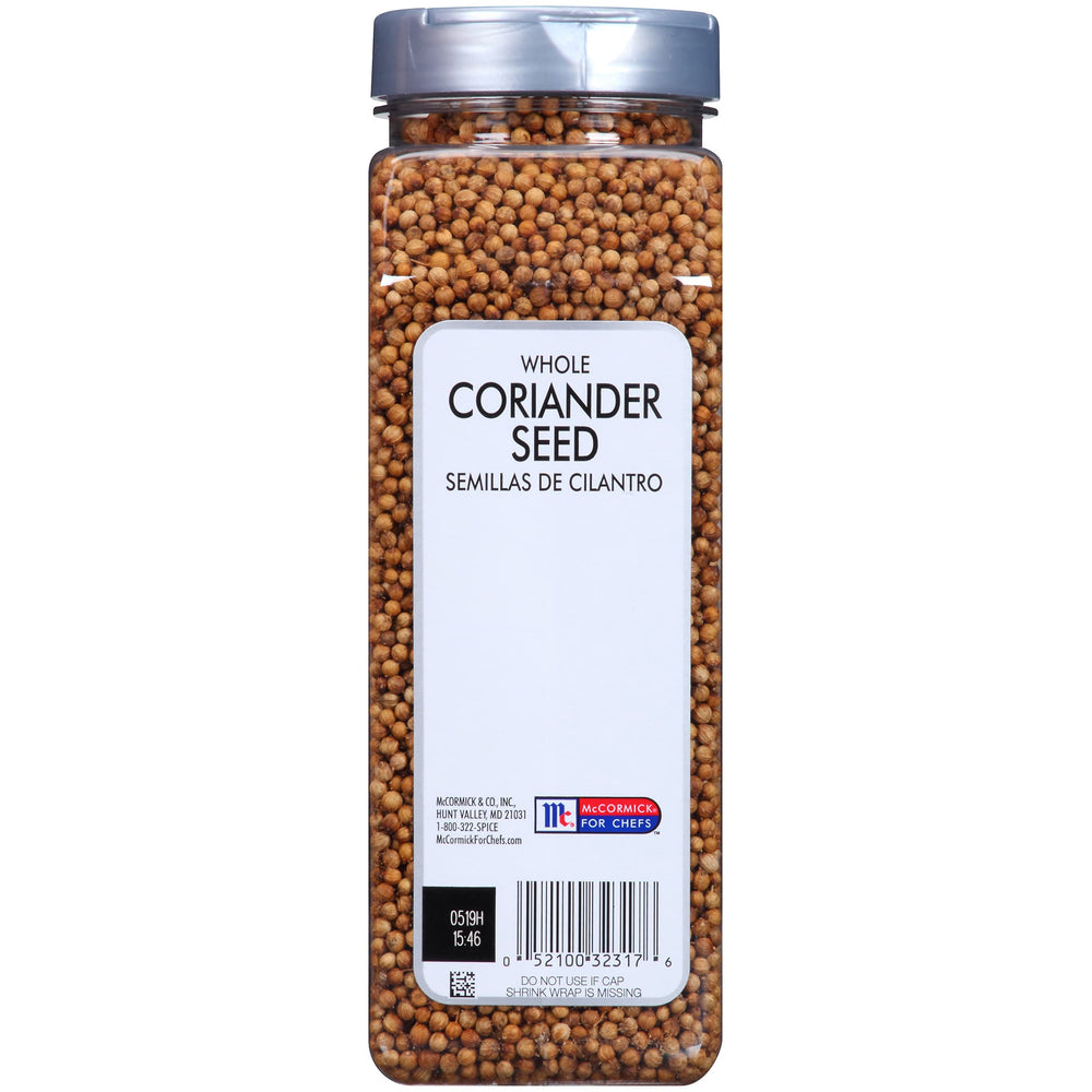 McCormick Culinary product label displaying kosher and vegan certifications clearly