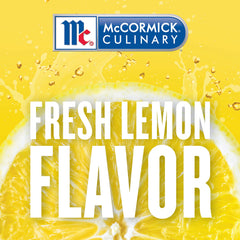 McCormick Culinary close-up of lemon oil texture showing concentrated citrus flavor