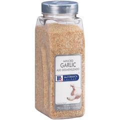 McCormick Culinary front packaging showing 23 oz container and label benefit