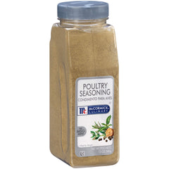 McCormick Culinary front packaging showcasing 12 oz jar and branding, clear identification benefit