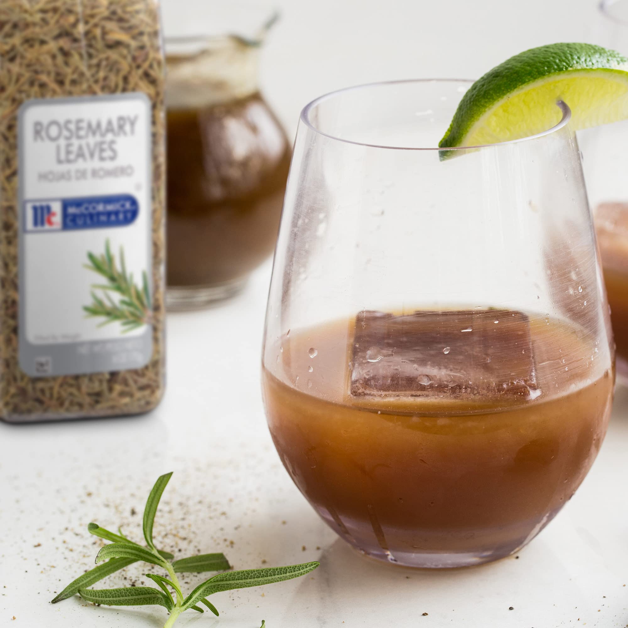 McCormick Culinary close leaf texture displaying dried rosemary quality and aroma benefit