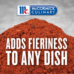 McCormick Culinary powder texture close-up highlighting vibrant color and uniform grind benefit