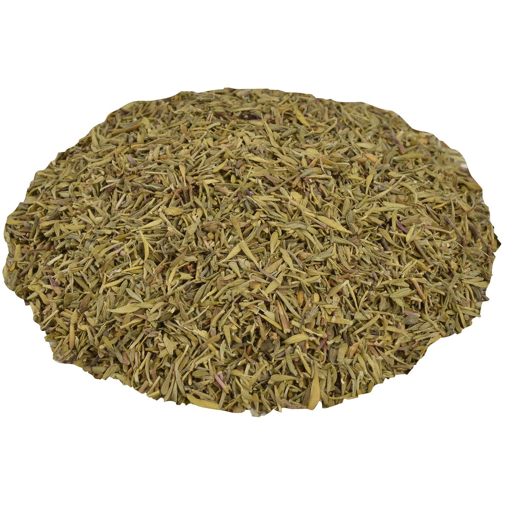 McCormick Culinary thyme used in meat rub to improve savory crust and aroma