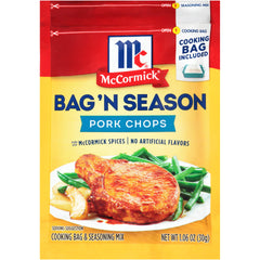McCormick front packaging showing product and convenience benefit