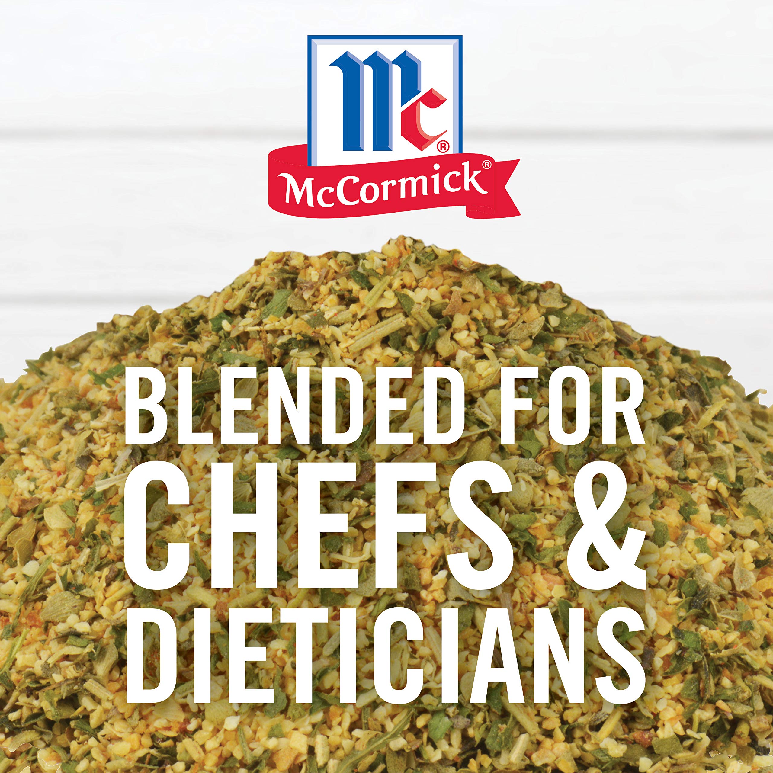 Close-up of McCormick seasoning texture highlighting garlic and herb pieces for flavor clarity