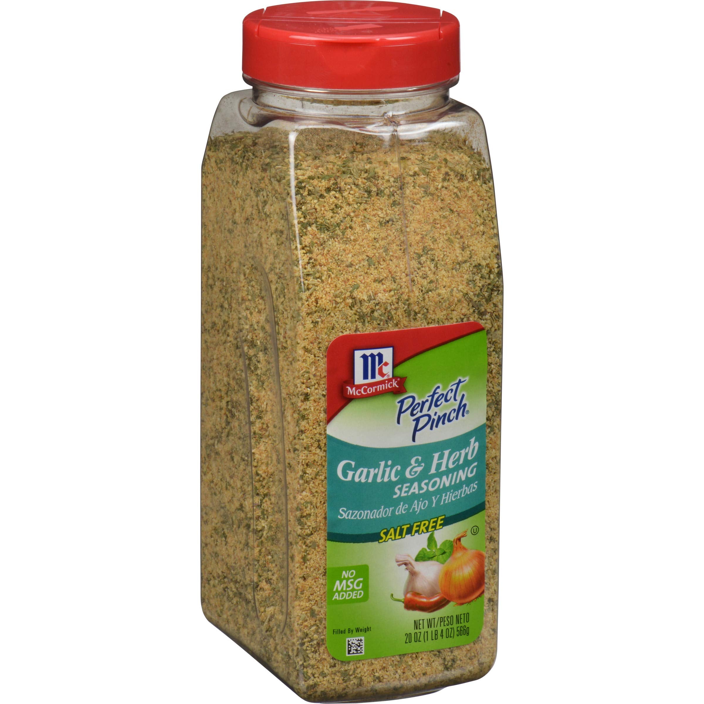 McCormick front packaging showing 19 oz container and label for easy identification
