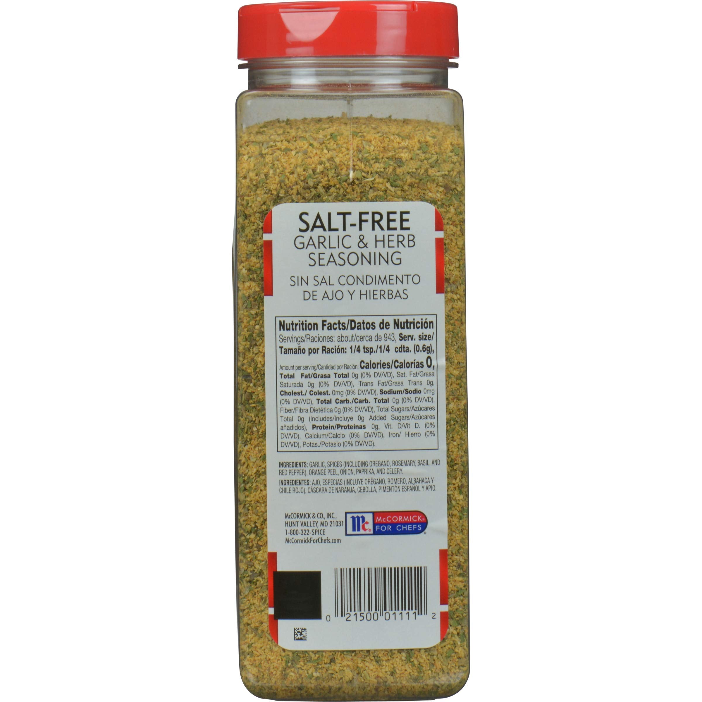 McCormick open container with a spoon scooping seasoning for quick service use