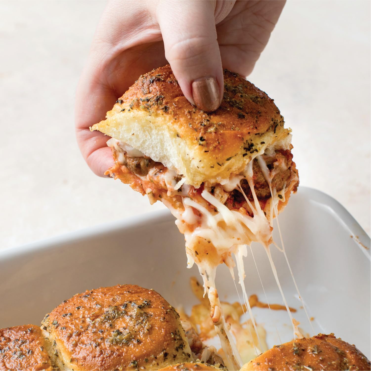 McCormick being sprinkled over food showing quick seasoning convenience
