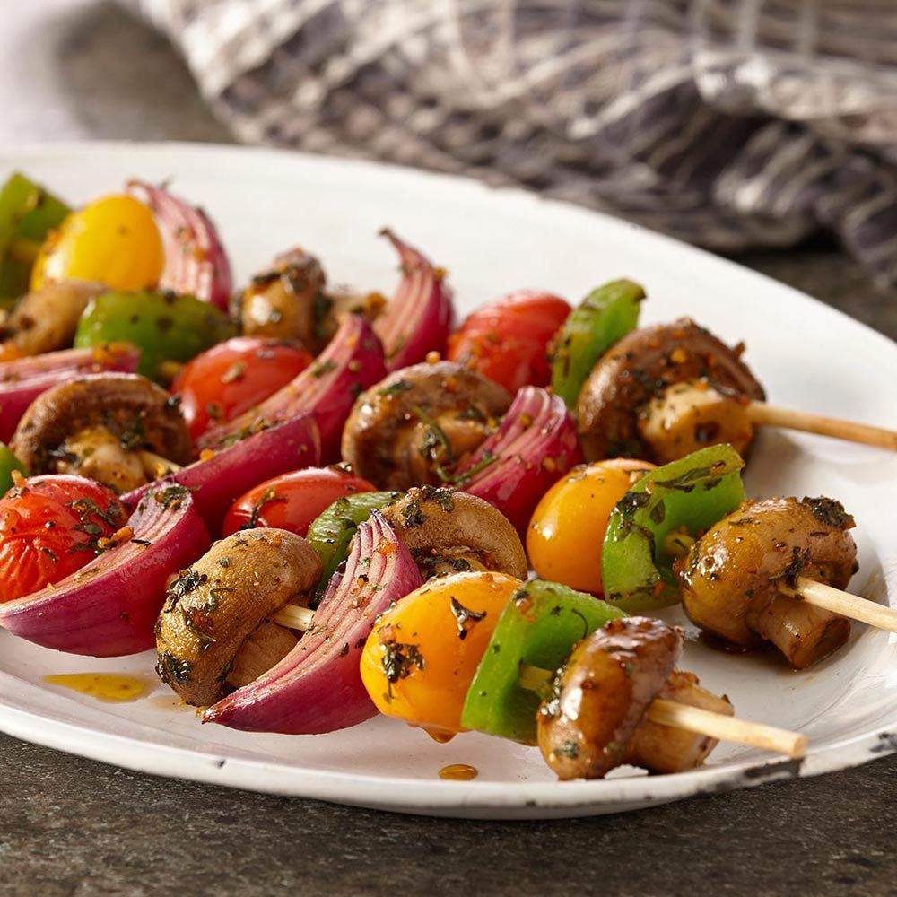 Seasoned steak crust with McCormick Grill Mates, shows crisp sear and intensified flavor