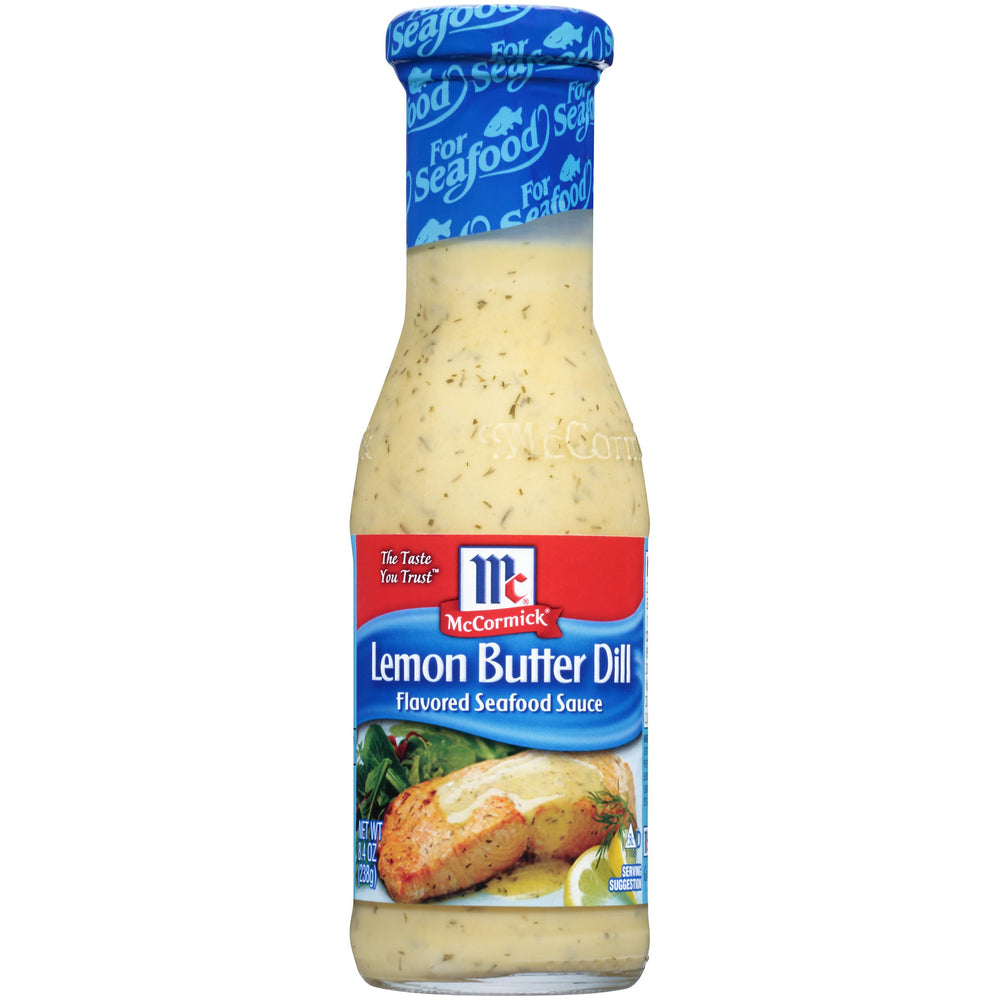 McCormick bottle front packaging showing label and serving idea benefit