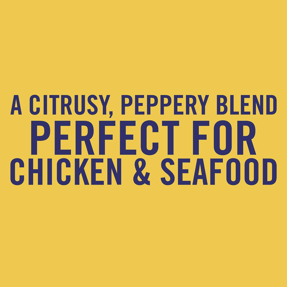 McCormick seasoning sprinkled on grilled fish showing bright citrus enhancement