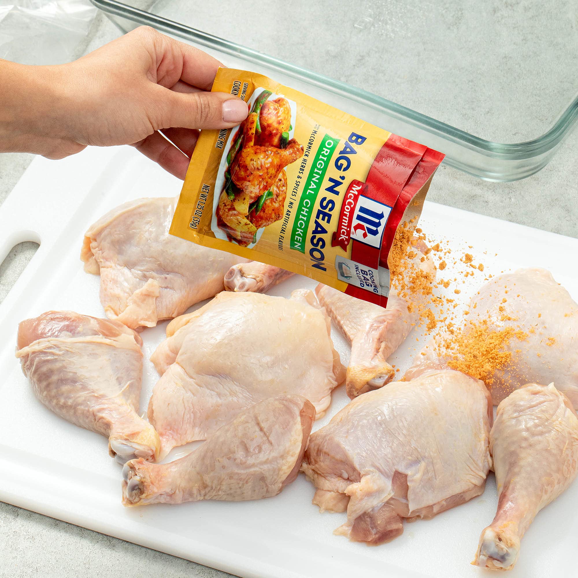 McCormick nutrition and ingredients label giving clear product details
