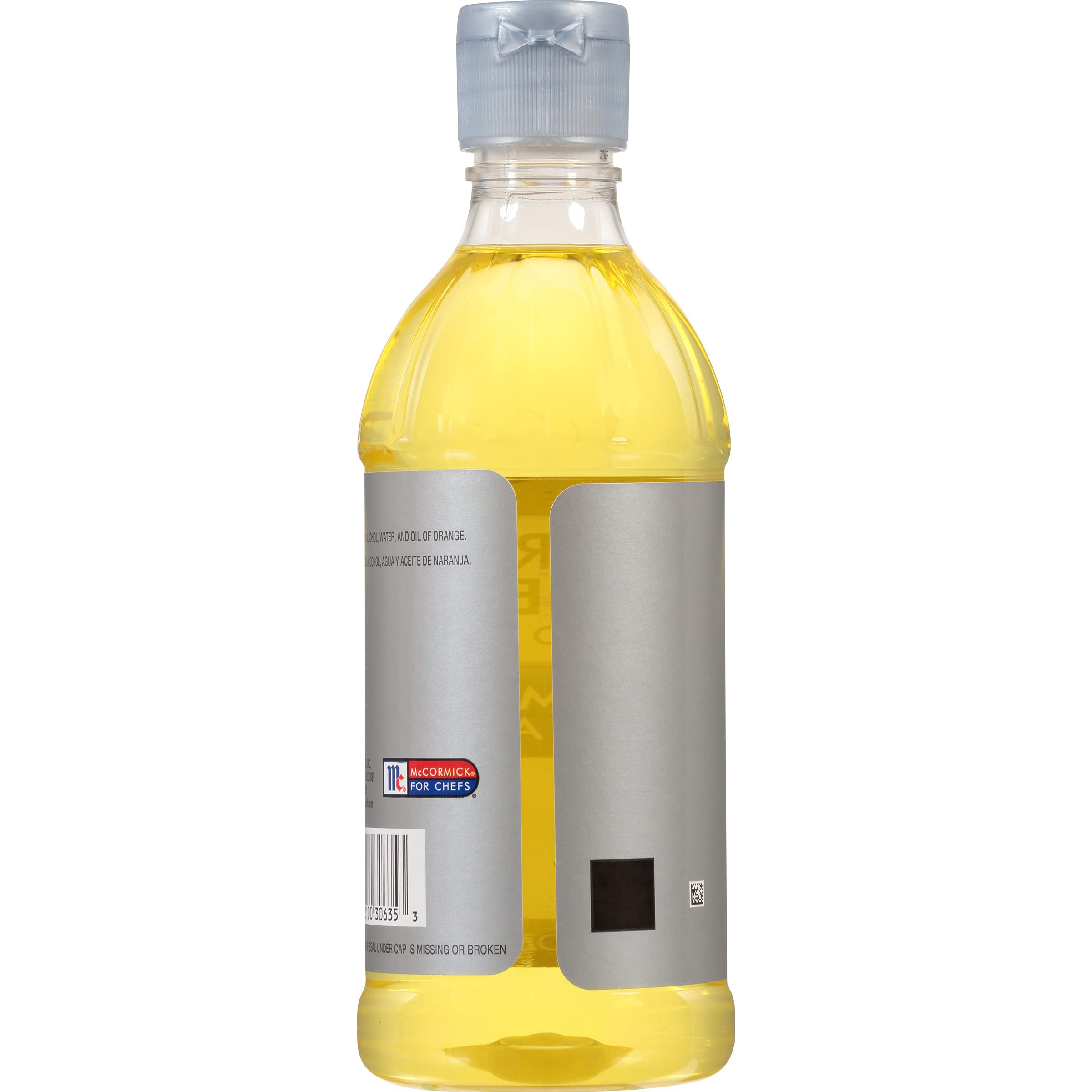 McCormick Culinary orange extract flip-top cap for precise drops and easy pouring benefit
