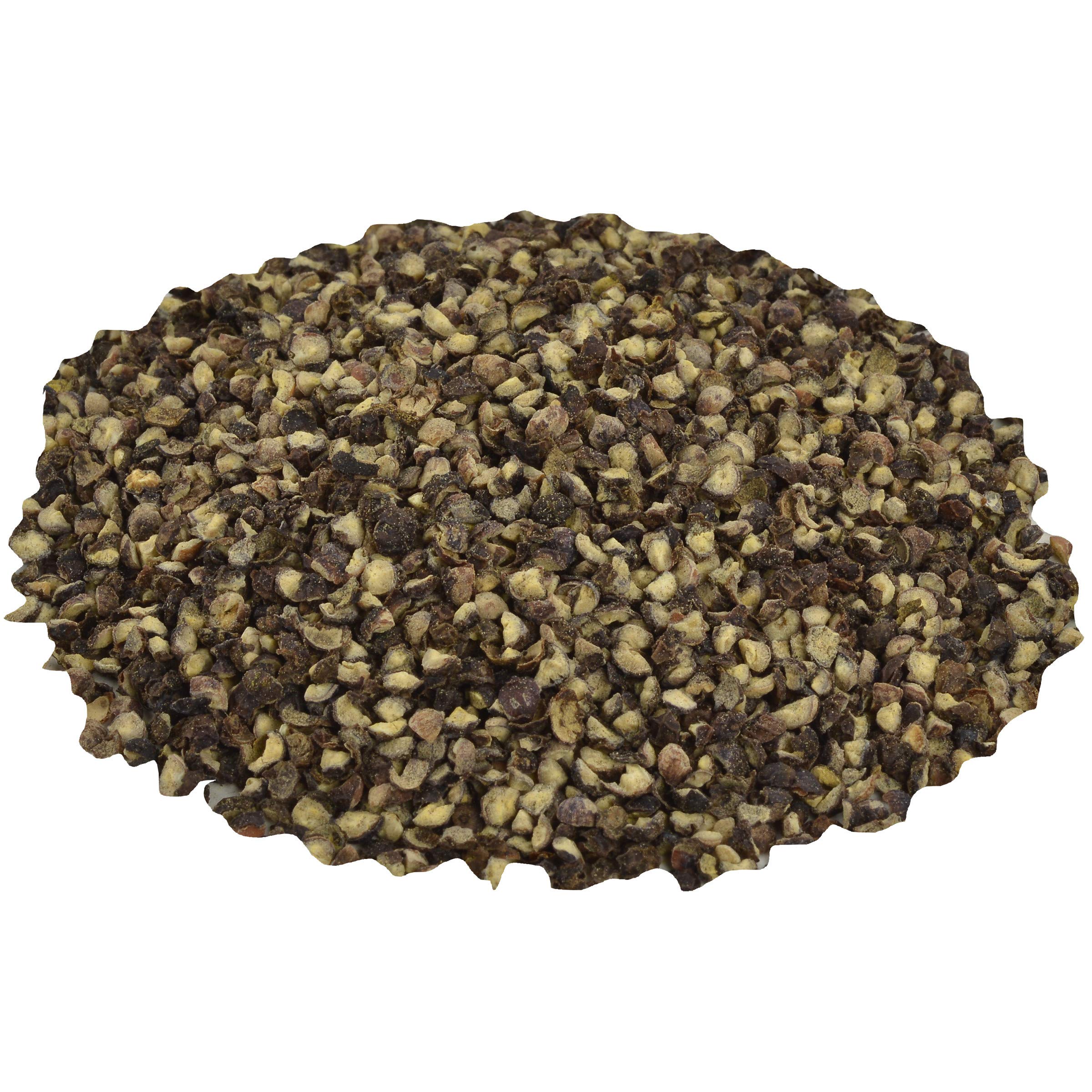Wooden bowl of McCormick cracked pepper in a kitchen setting to inspire menu ideas