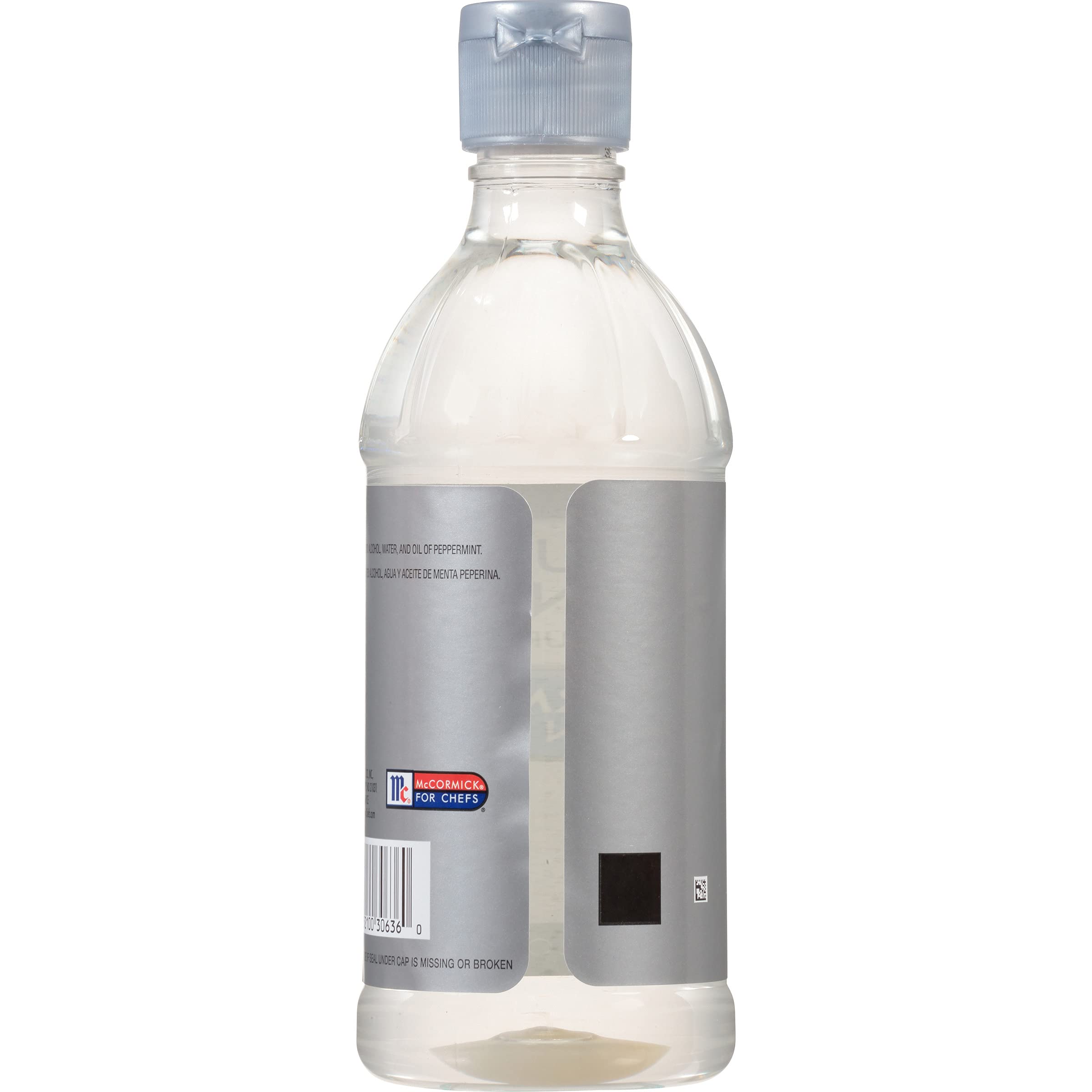 McCormick peppermint extract flip-top cap open for fast dispensing and kitchen efficiency