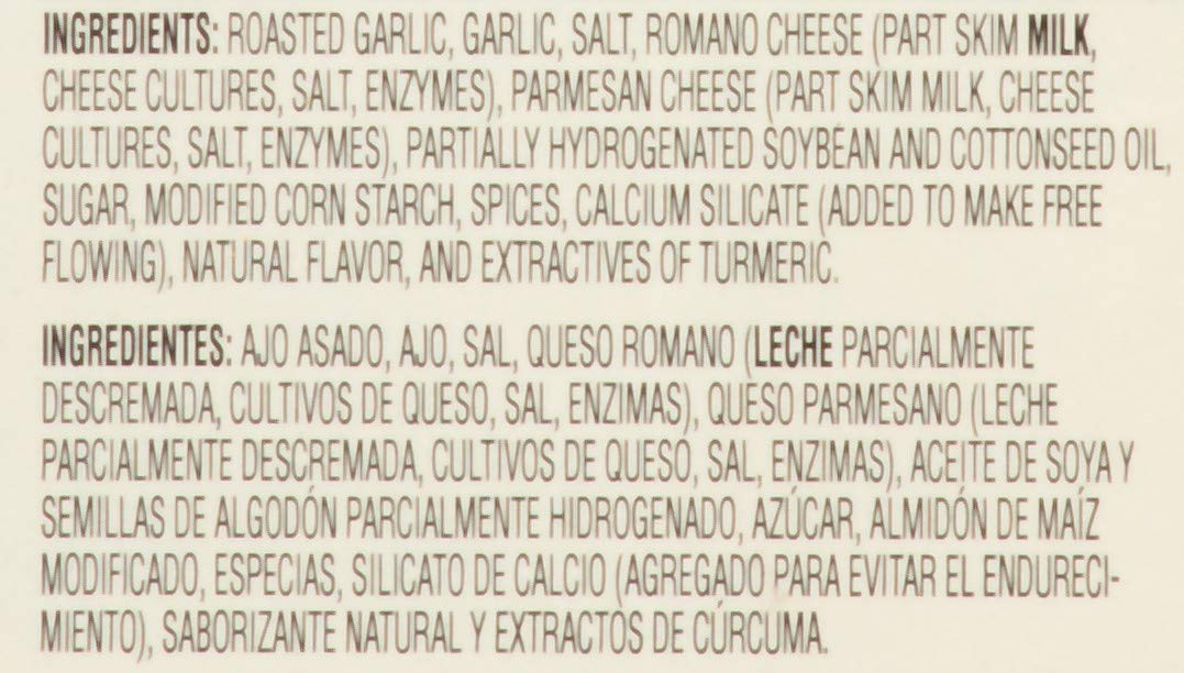 McCormick Culinary back label showing ingredients and no added MSG for menu planning