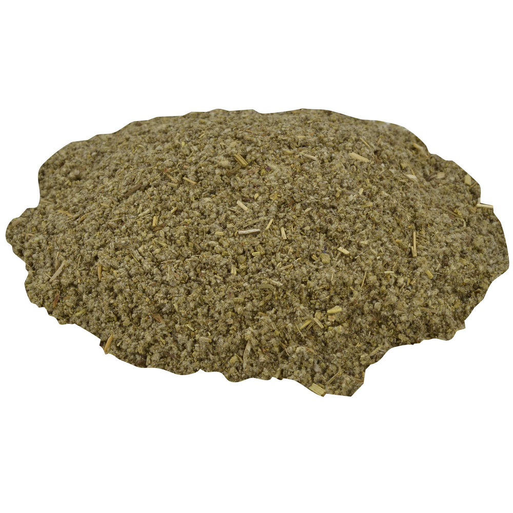 McCormick Culinary spoonful of rubbed sage ready to measure for recipes accurately