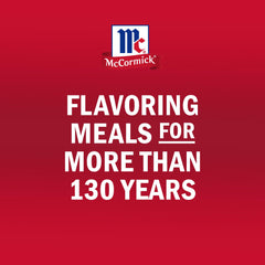 McCormick dual lid close-up highlighting shaker and spoon convenience